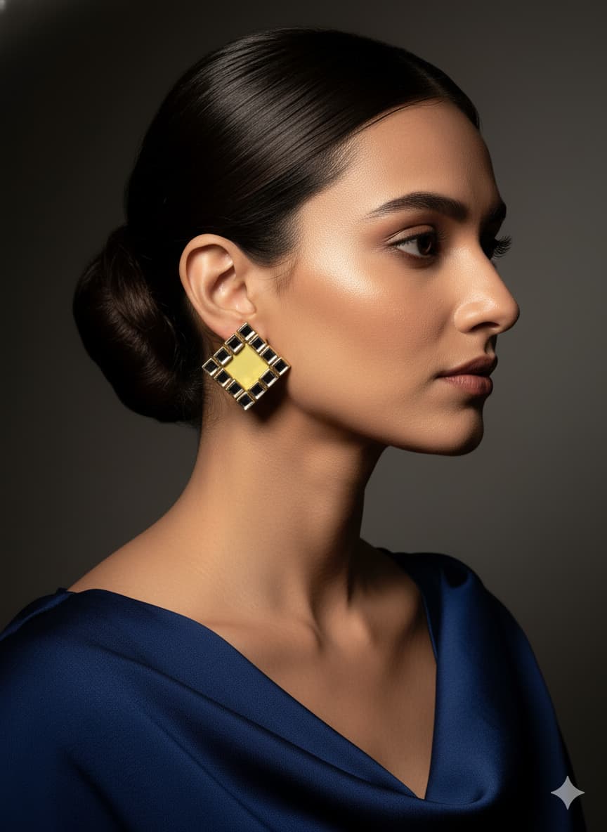 Basanti Kundan by Velaora Jewels